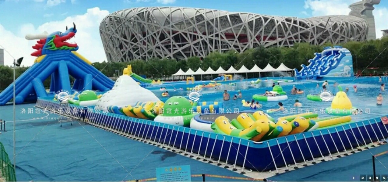 三江大型支架泳池