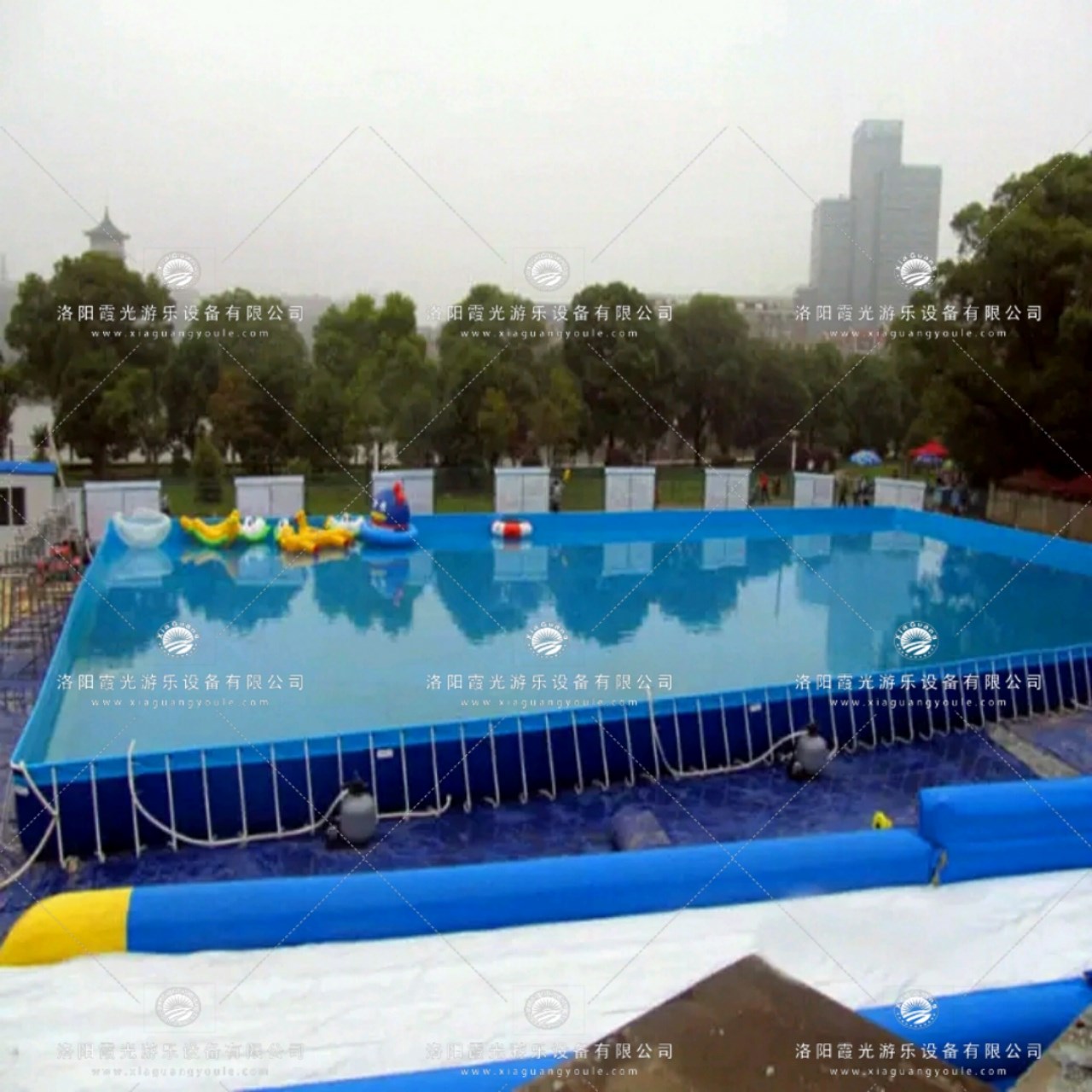 三江支架游泳池